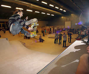 Skateboarding Georgeham, Devon