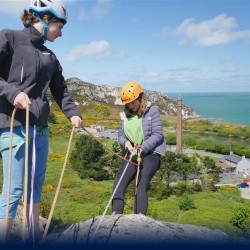 Abseiling St Helier