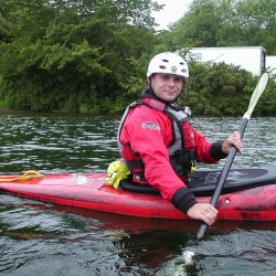 Kayaking Pipton, Powys