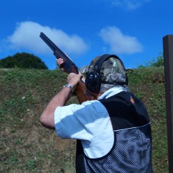 Clay Pigeon Shooting Bovington Camp, Dorset