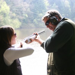 Clay Pigeon Shooting Grosmont, Monmouthshire