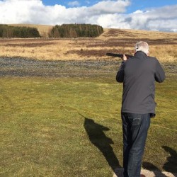 Clay Pigeon Shooting Roxburgh, Scottish Borders